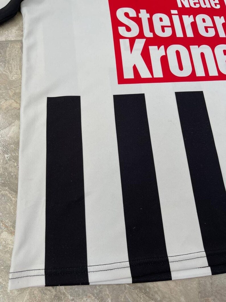 SK Sturm Graz FC 1993 1994 Local #17 Partido usado ???? Camiseta de fútbol Masita Jersey imagen 11