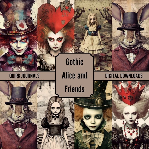 Halloween Makeup - Dark Gothic Alice In Wonderland