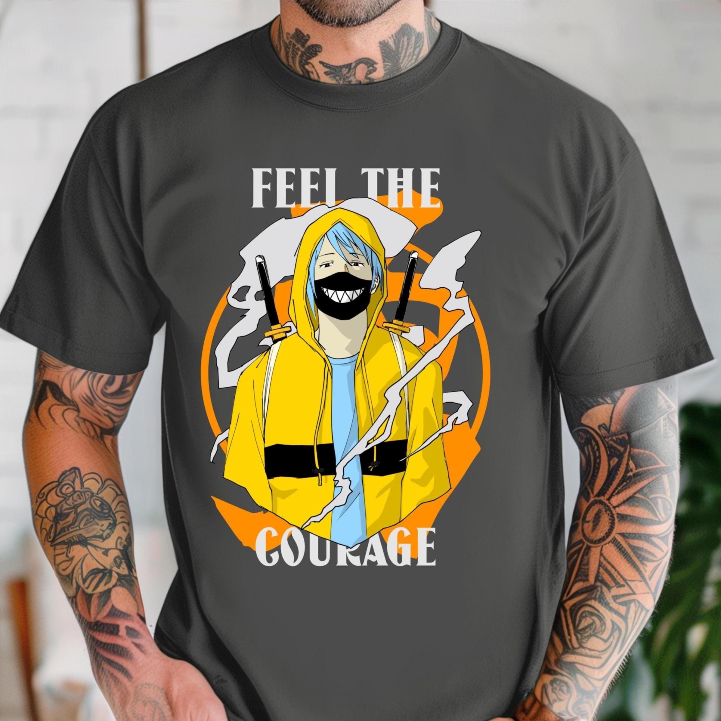 Anime T-Shirt for Stylish Gamers and Cosplay Lovers / Cyberpunk Hoodie and Katana Stickers / Kawaii Clothes and Anime Gifts