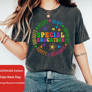 Special Education Teacher Shirt, SPED Teacher Gift, Special Ed Teacher, Back to School Gift, First Day of School Shirt, Teacher Team Shirts