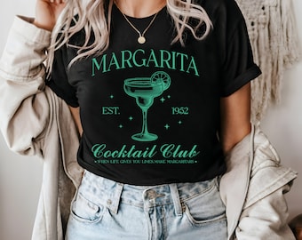 Margarita Cocktail Club T-Shirt: Summer Vacation Tee