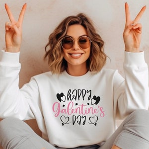 Galentine&#39;s Day Sweatshirt: Friends Valentine&#39;s Crewneck
