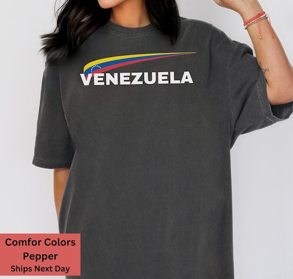 Venezuela Flag T-Shirt: Trendy Venezuelan Pride Comfort Colors Tee