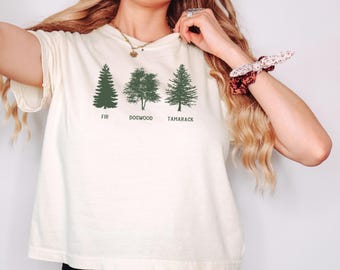 Subtle FDT Cropped Shirt: Comfort Colors® Crop Tee