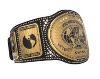 Chyna Signature Series Intercontinental Championship Replica Title Belt.