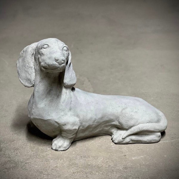 Dachshund Garden Statue Etsy