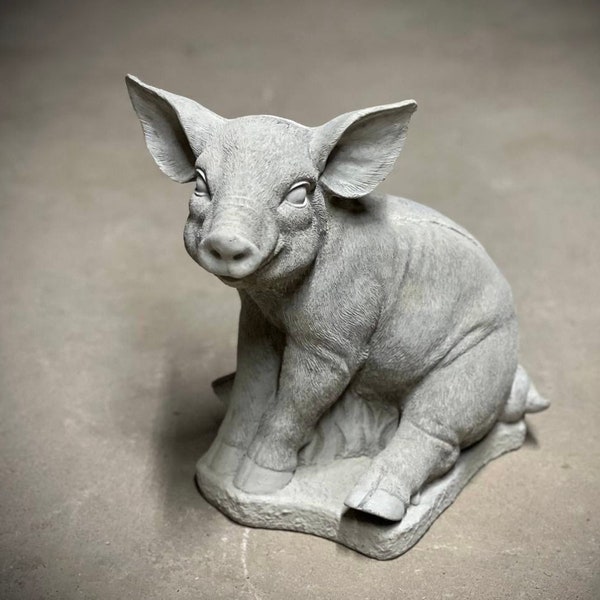Pig Sculpture Etsy