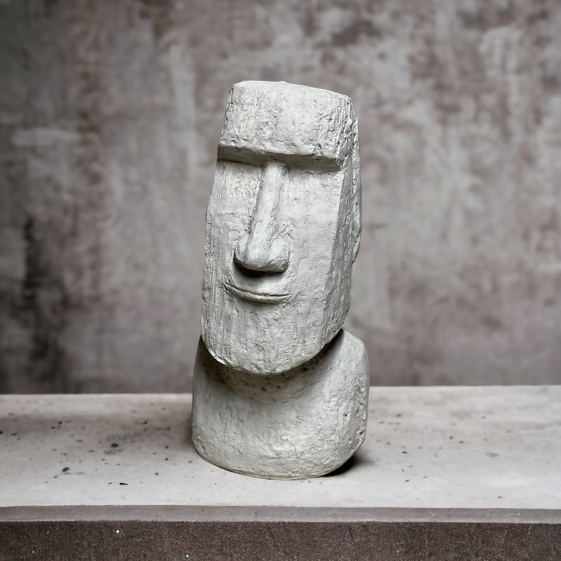 Easter Island Garden Statue - Etsy