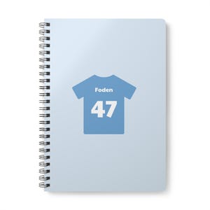 Notepad - Phil Foden - Man City (A5)