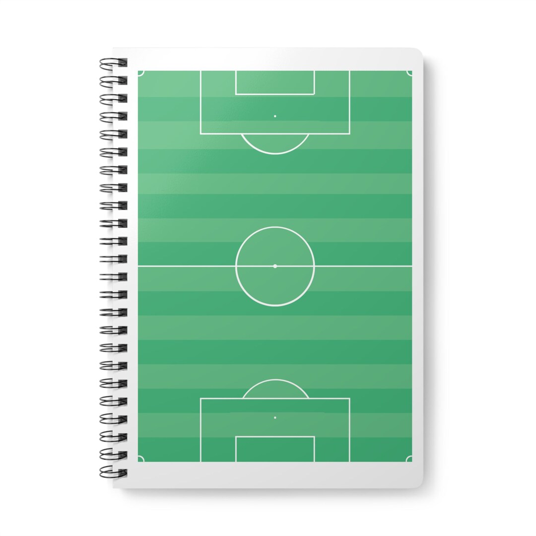 Football Pitch - Notebook - A5 - Etsy