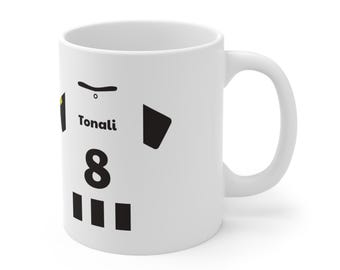 Customised Mug - Tonali - Newcastle United FC (Two Sizes available, 11oz and 15oz)