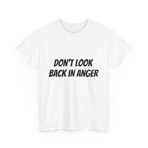 Oasis Don't Look Back in Anger T-shirt - Etsy