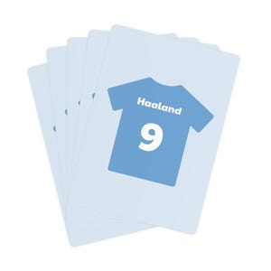 Speelkaarten - Haaland - Manchester City