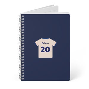 Notebook - Cole Palmer - Chelsea Away Kit (A5) - Etsy