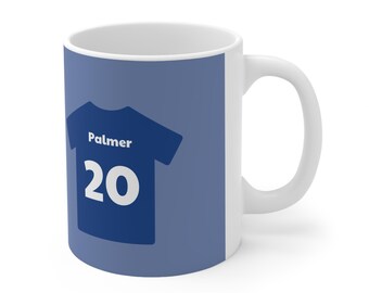 Customised Mug - Cole Palmer - Chelsea FC (Two Sizes available, 11oz and 15oz)