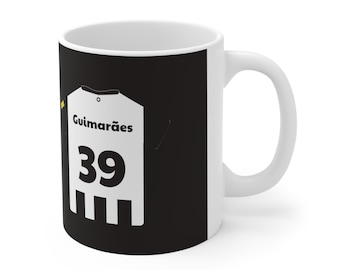 カスタマイズマグカップ - ブルーノ・ギマランイス - ニューカッスル・ユナイテッドFC (11オンスと15オンスの2サイズ展開)