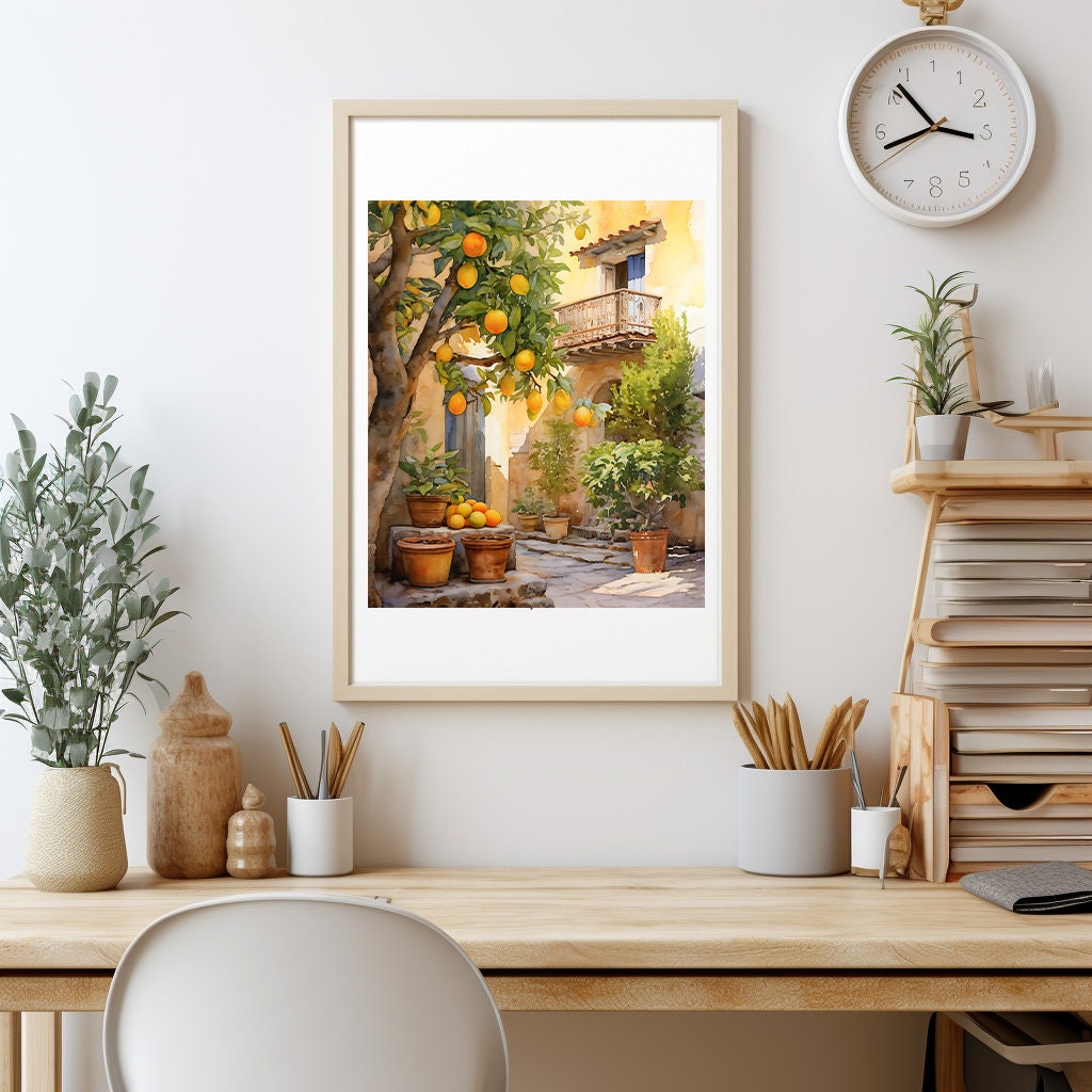 Mediterrane Bäume Bilder: Bring the Sunshine into Your World with Drawing!