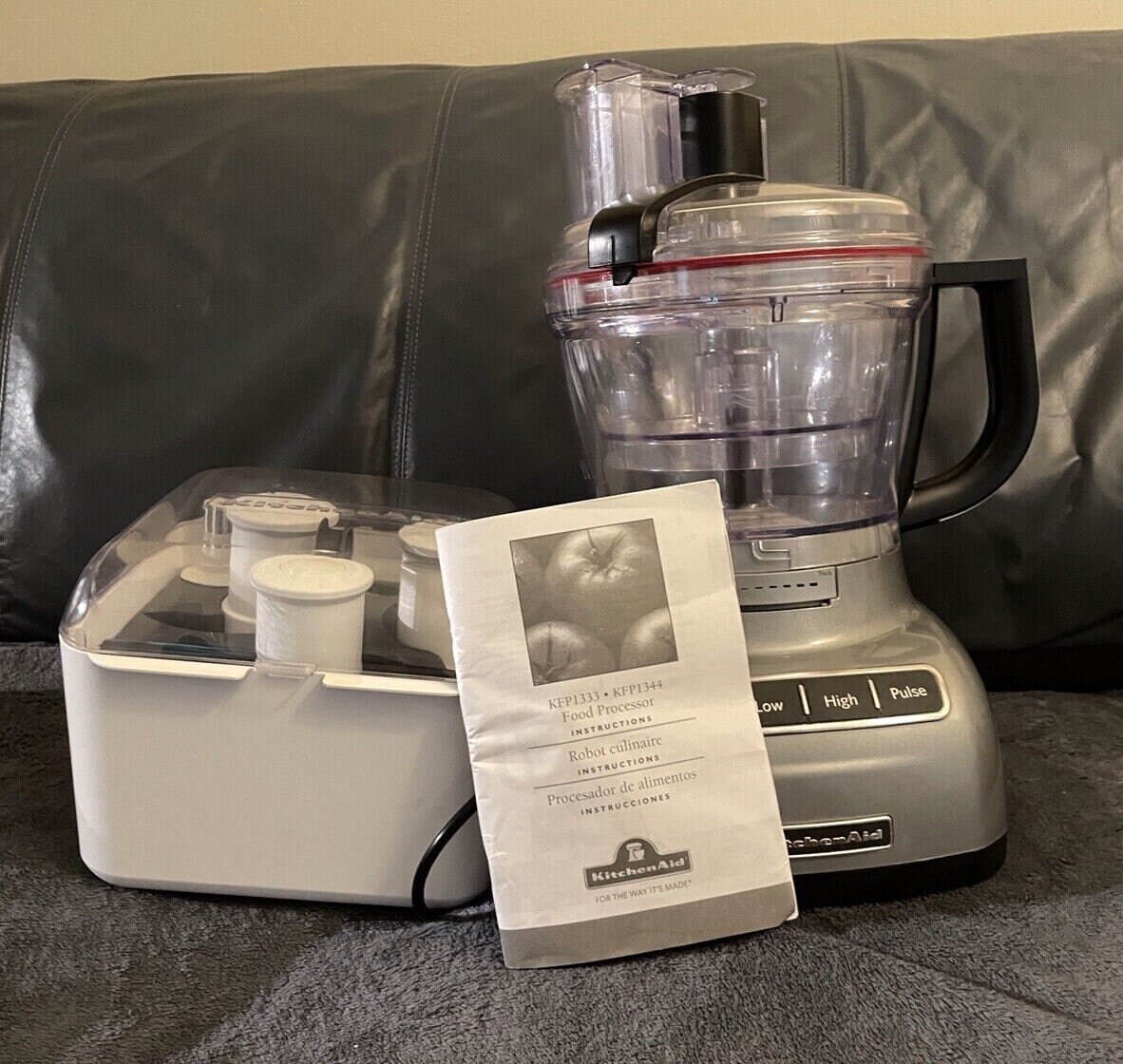 Kitchenaid 13 Cup Food Processor With Blades and Accessories Model
