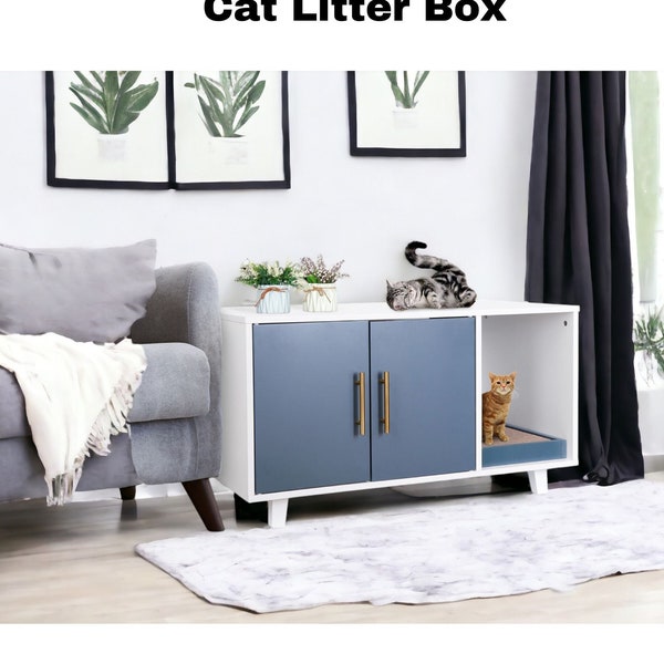 Cat Litter Box, Litter Box Holder, Cat Litter Box Enclosure, Cat Litter Holder, Wooden Cat Bed, Litter Box Cat Furniture, Pet Furniture