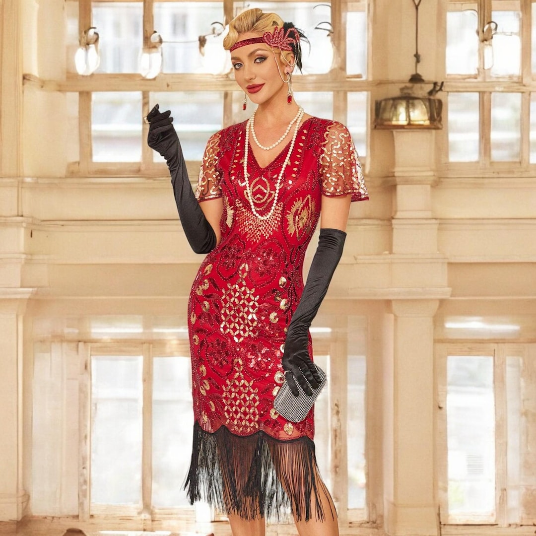 Great Gatsby Dress 1920 Vintage Dresses For Sale Gatsby Dress 20s