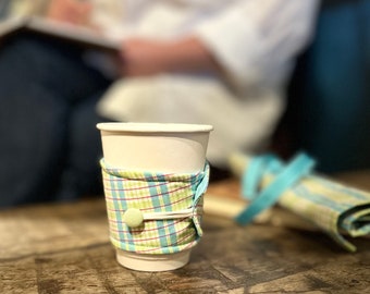 Coffee Cup Cozy, Coffee Cup Sleeve, Reusable Coffee Sleeve