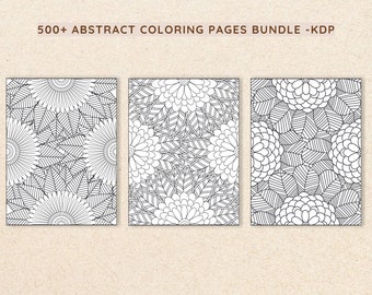 52 Abstract Coloring Pages for Adults Amazing Adult Coloring Pages for ...