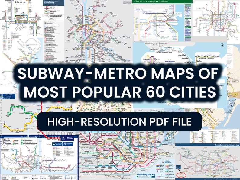 subway maps of the world book: Free HD Printable 2026