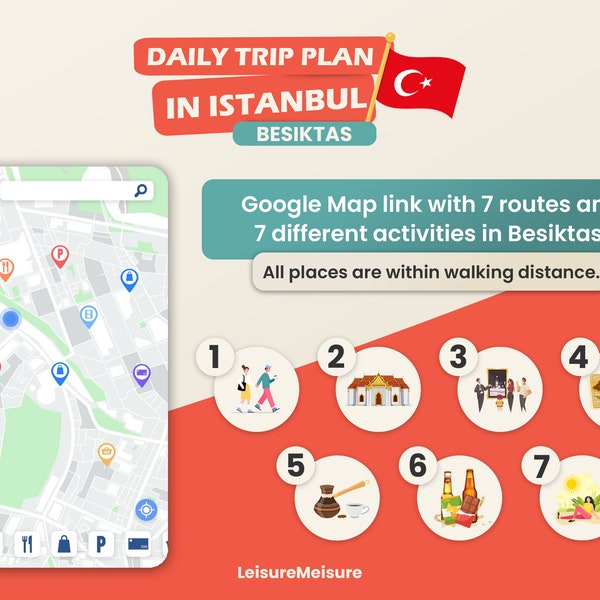 Istanbul Besiktas Adventure - A Self-Guided Tour of Istanbul's Charming Town - A Cultural Daily Trip with Local Insights - Walking Distance