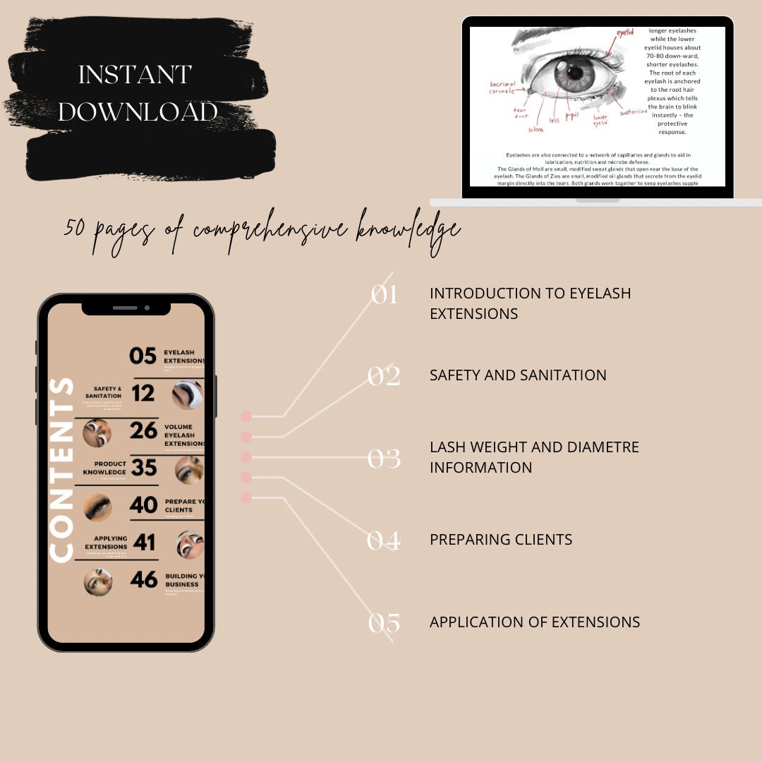 Hybrid Lash Example.pdf LASH TRAINING MANUAL, Pdf Classic, Hybrids and Volume Eyelash ...