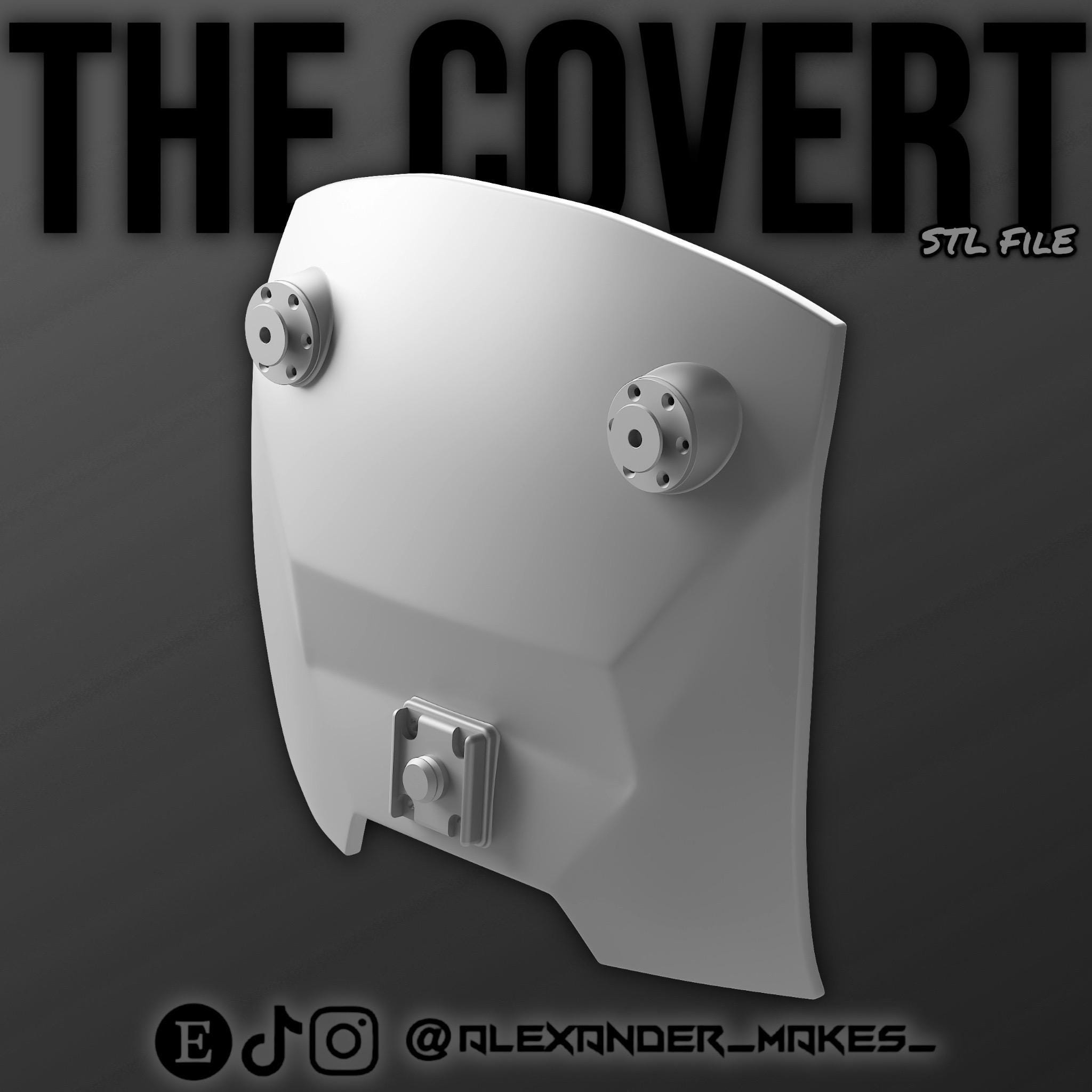 Mandalorian Covert Back Plate STL File – Mando Season 3 3D Print - Etsy