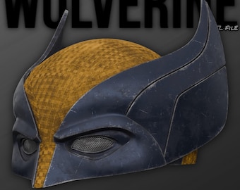 Wolverine Cowl Maske: Deadpool 3, 3D Druck Datei (STL)