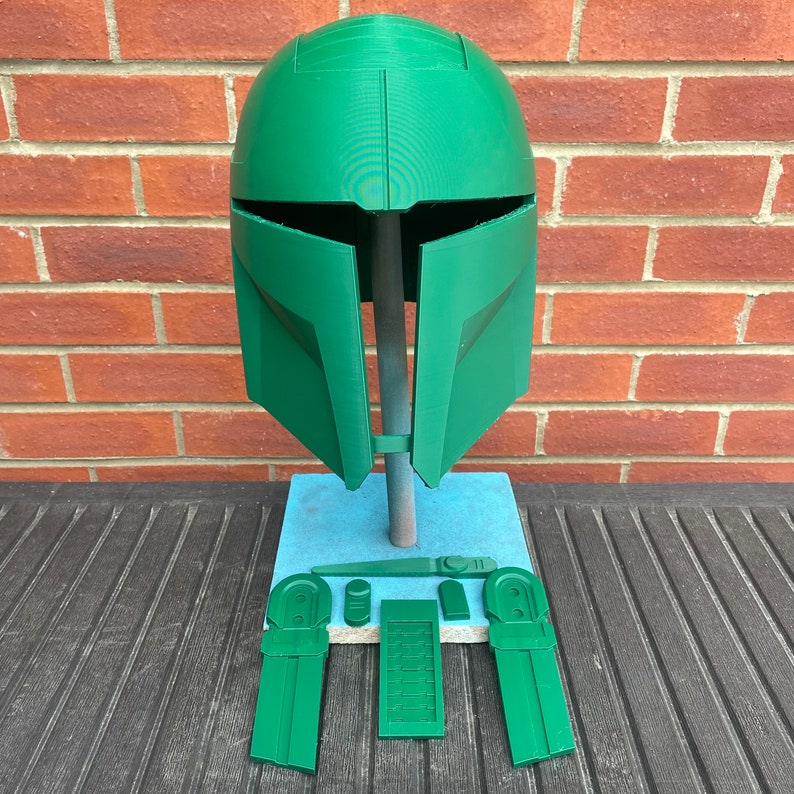 Custom Mandalorian Helmet the Guardian Etsy