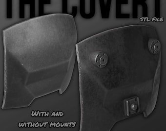 The  Mandalorian - Covert Back Plate | Mando Season 3 STL 3D FILE | Mandalorian Files | Mandalorian Back Plate | Buccaneer