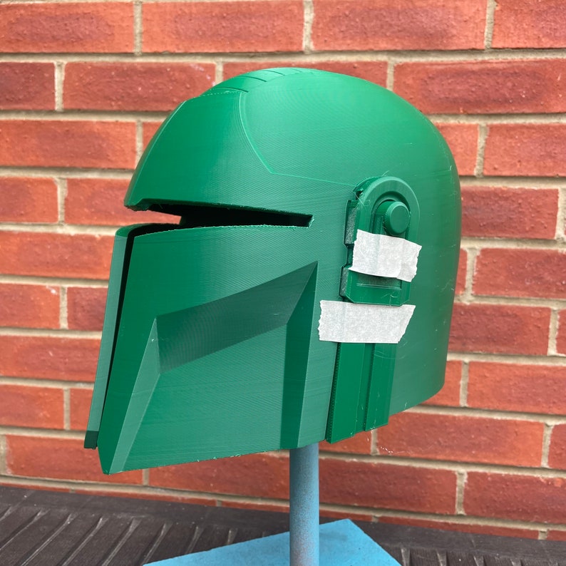 Custom Mandalorian Helmet the Guardian Etsy