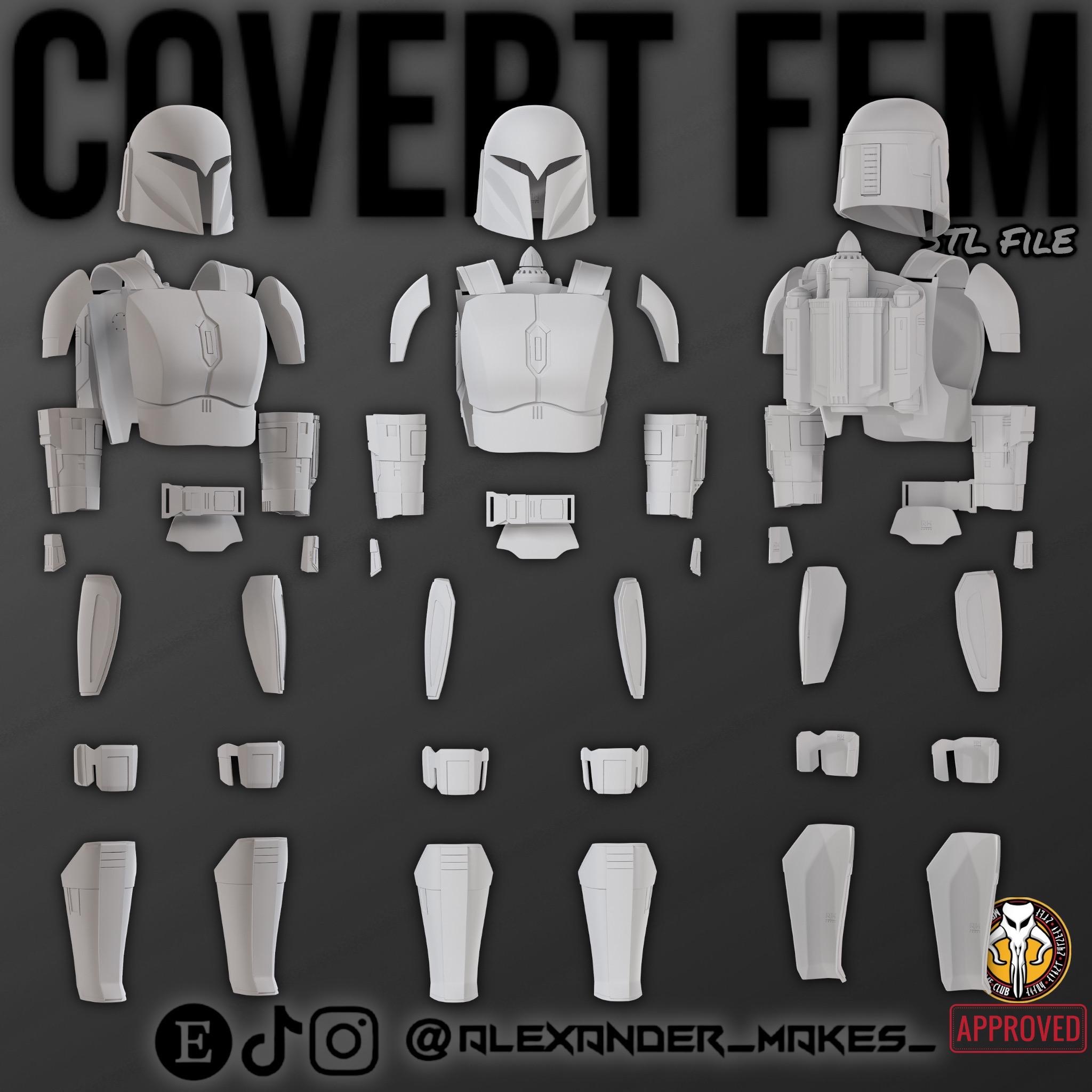 女性用マンダロリアンアーマーキット | コスカ・リーブス、ナイト