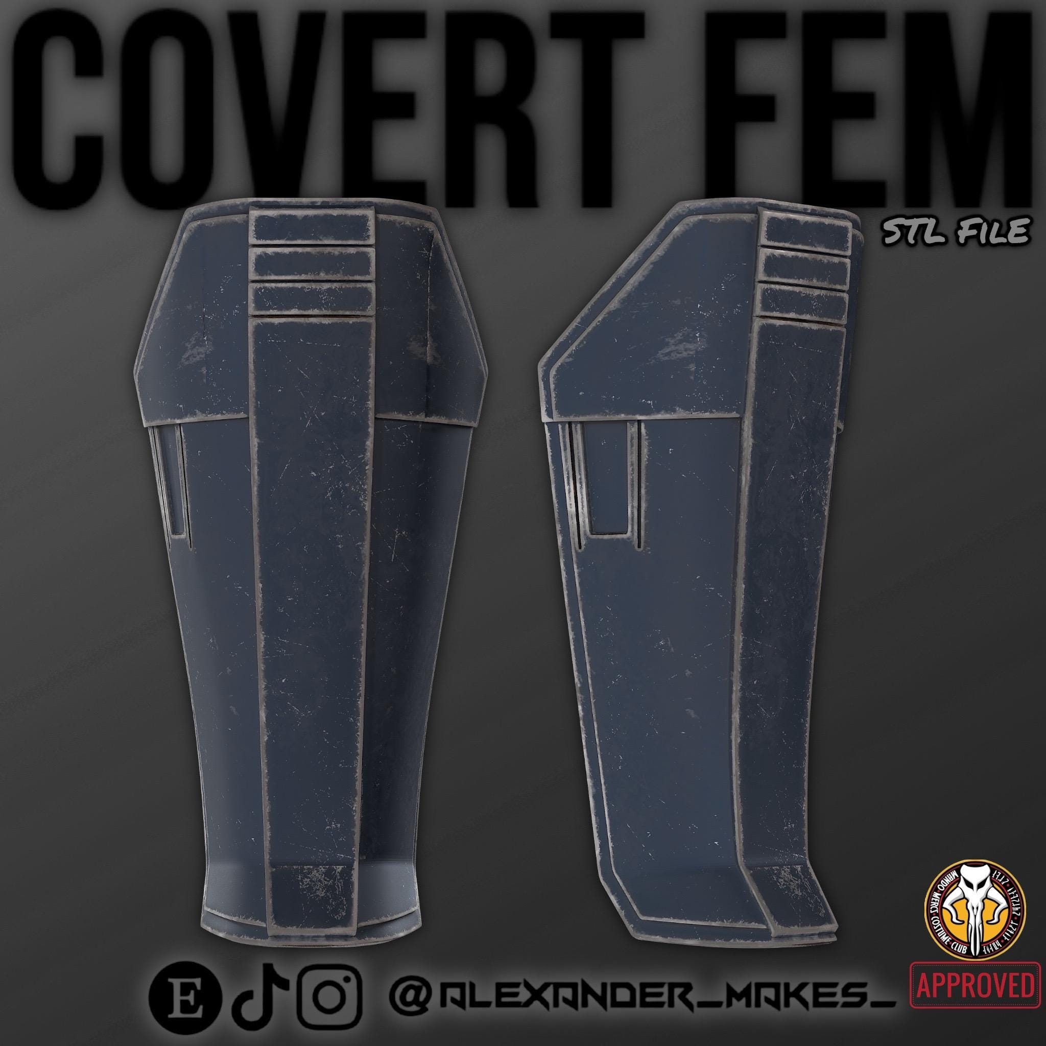 女性用マンダロリアンアーマーキット | コスカ・リーブス、ナイト