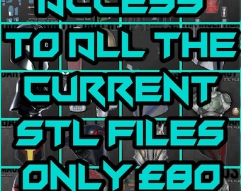 All Current STL Files | Mandalorian | Star Wars | 3D Files