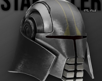 Starkiller Helm 3D Druckdatei: Galen Marek STL