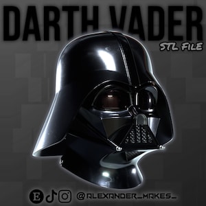 Darth Vader | Darth Vader Helmet | A New Hope | Darth Vader 3D Print File