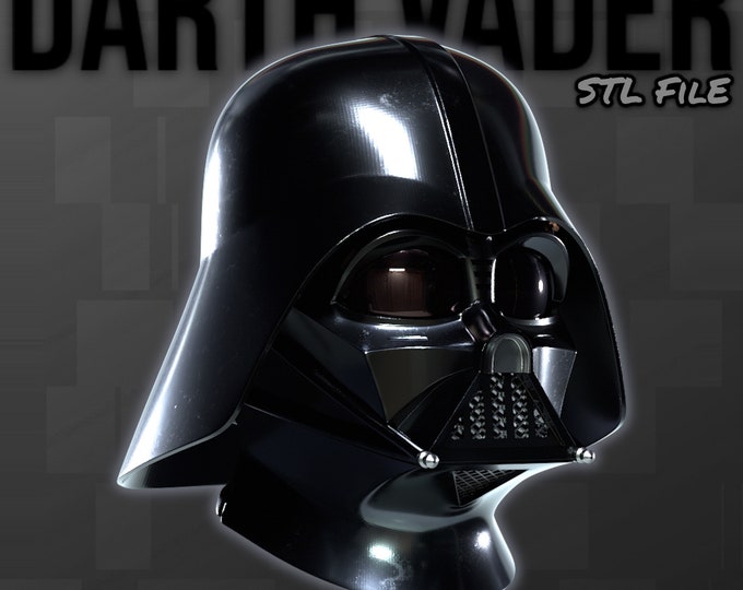 ESB Darth Vader Helmet off Original Etsy