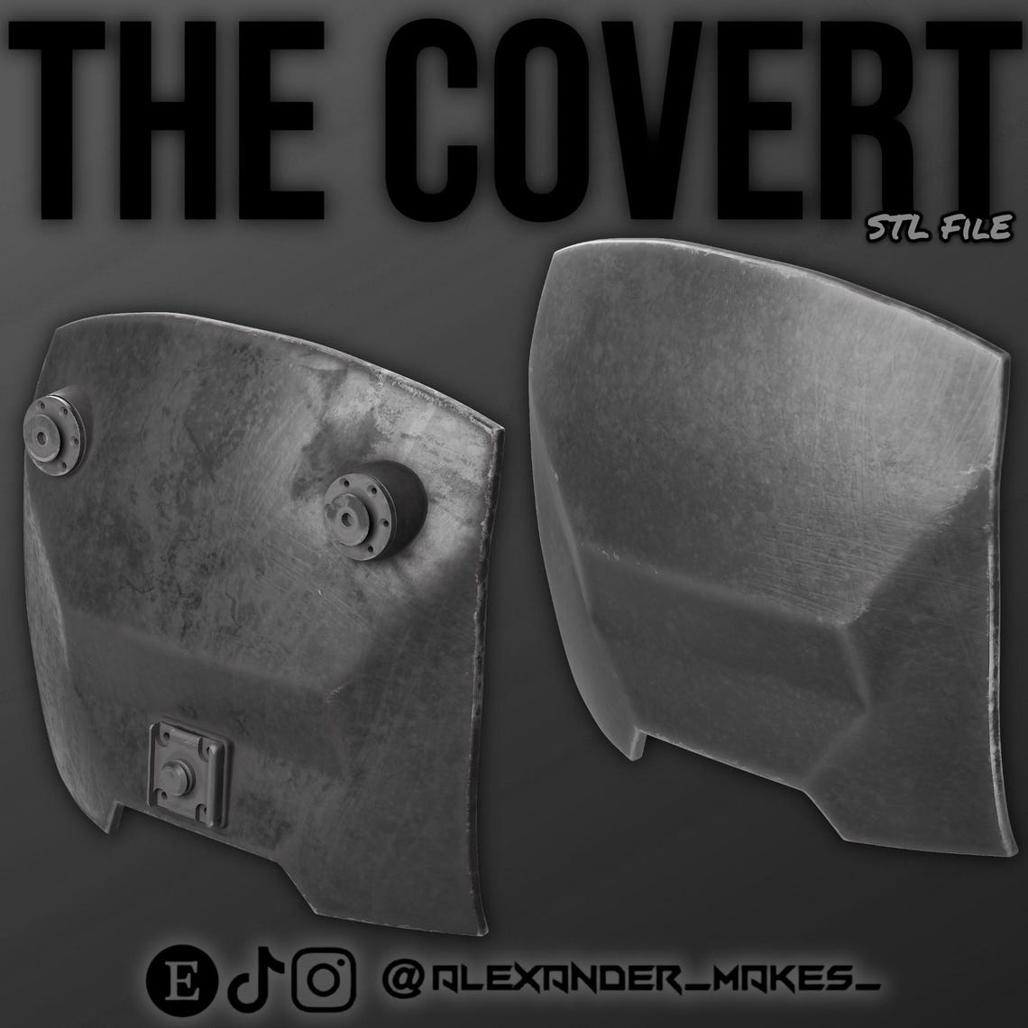 Mandalorian Covert Back Plate STL File – Mando Season 3 3D Print - Etsy