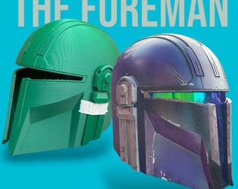 Custom Mandalorian Helmet (The Foreman) By Alter Ego Armory