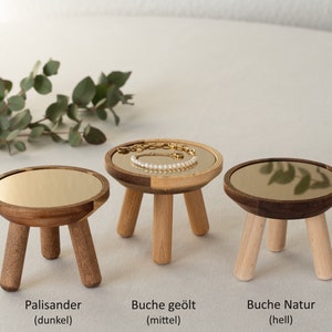 DIY Tisch aus Akazienholz Set zum selber bauen ideal für deinen schönsten Schmuck oder Duftkerzen Bild 2