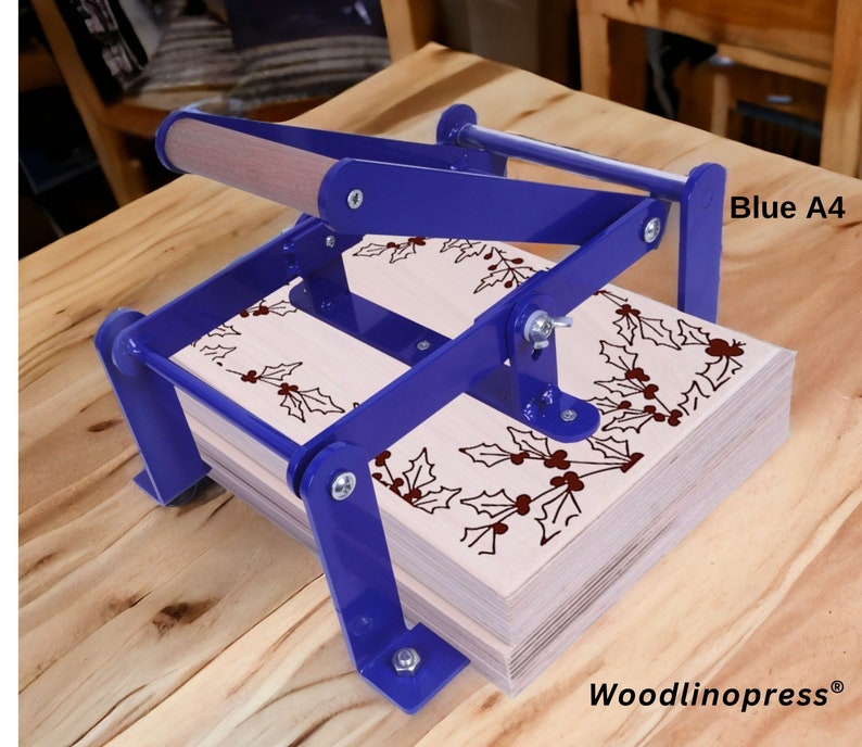 Pressa Per Incisione Per Incisione Intaglio, Collografo, Linocut - Foto 7