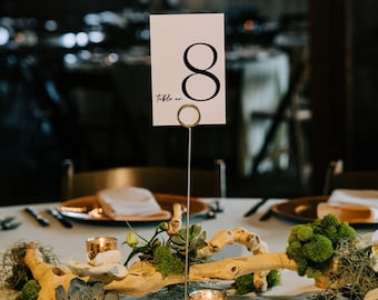 Modern Table Numbers Template, Minimal Table Numbers, Minimal Wedding Table Numbers, Printable Table Numbers, Modern Wedding Template