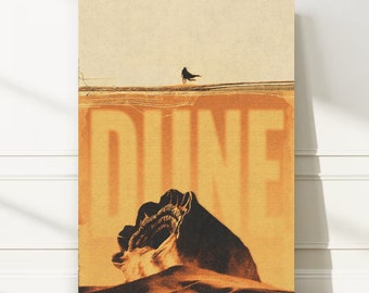 Poster del film Dune - Stampa artistica minimalista - Download digitale di alta qualità per la decorazione domestica