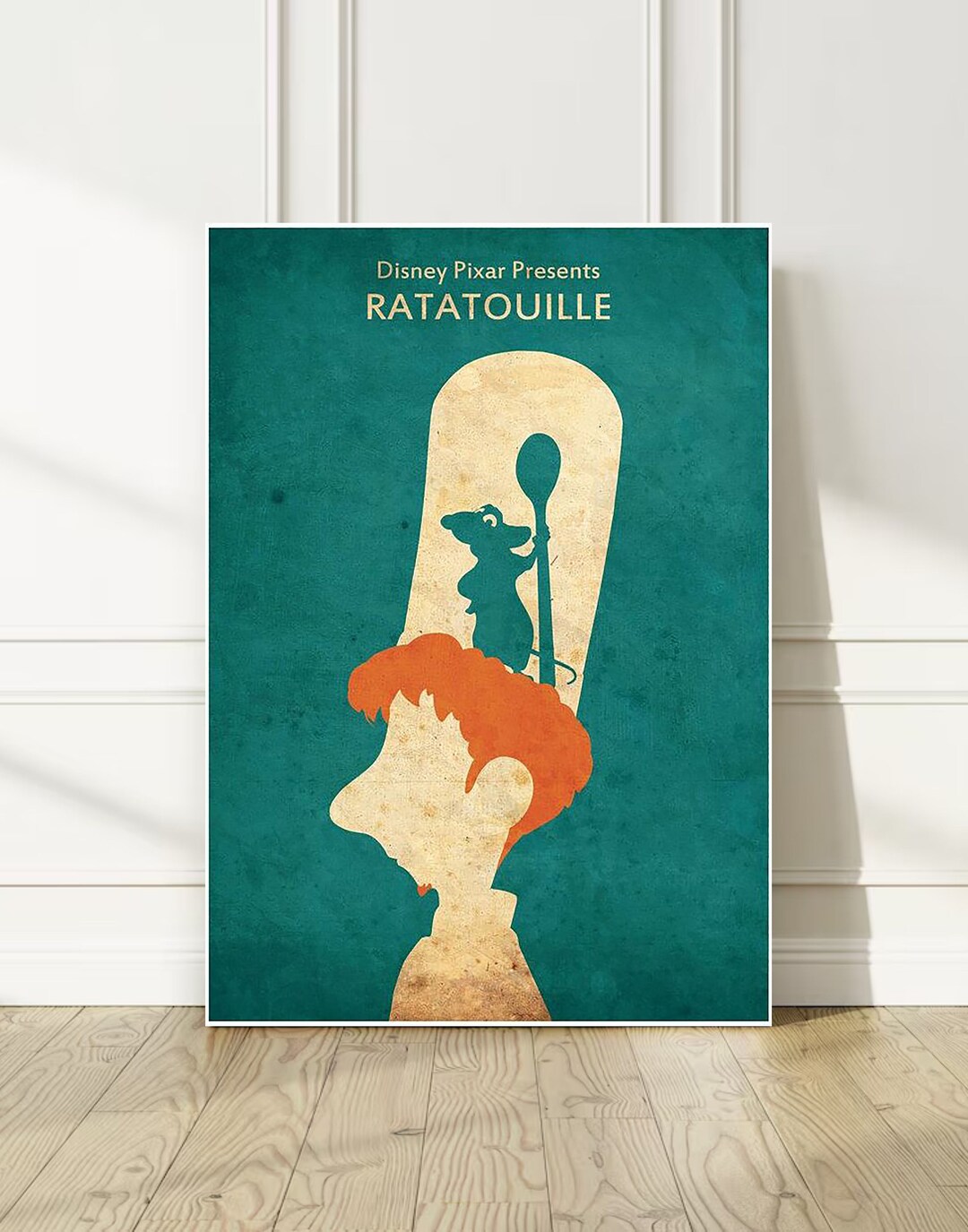 Ratatouille Movie Poster Minimalist Kids Room Decor Digital Download ...