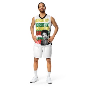 Recycled unisex basketball jersey