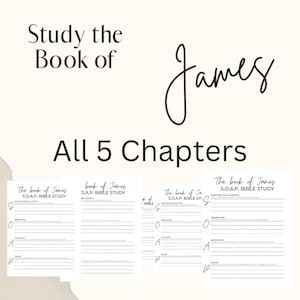 Printable James Bible Study