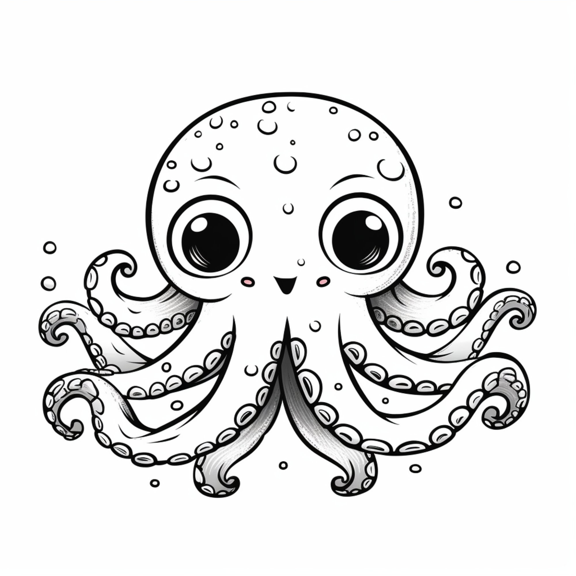 Henry The Ocotopus Coloring Pages